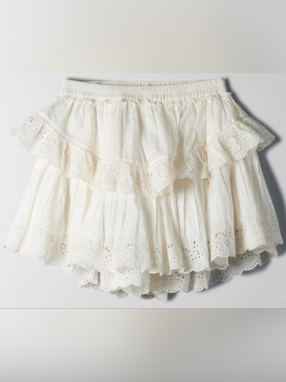 Sunday Best Ruffle Cotton Skirt | Aritzia - Picture 3 of 3